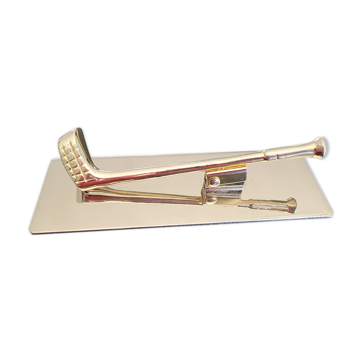 Old mail clip - golf club