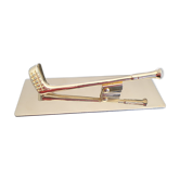 Old mail clip - golf club
