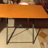 Iron folding table