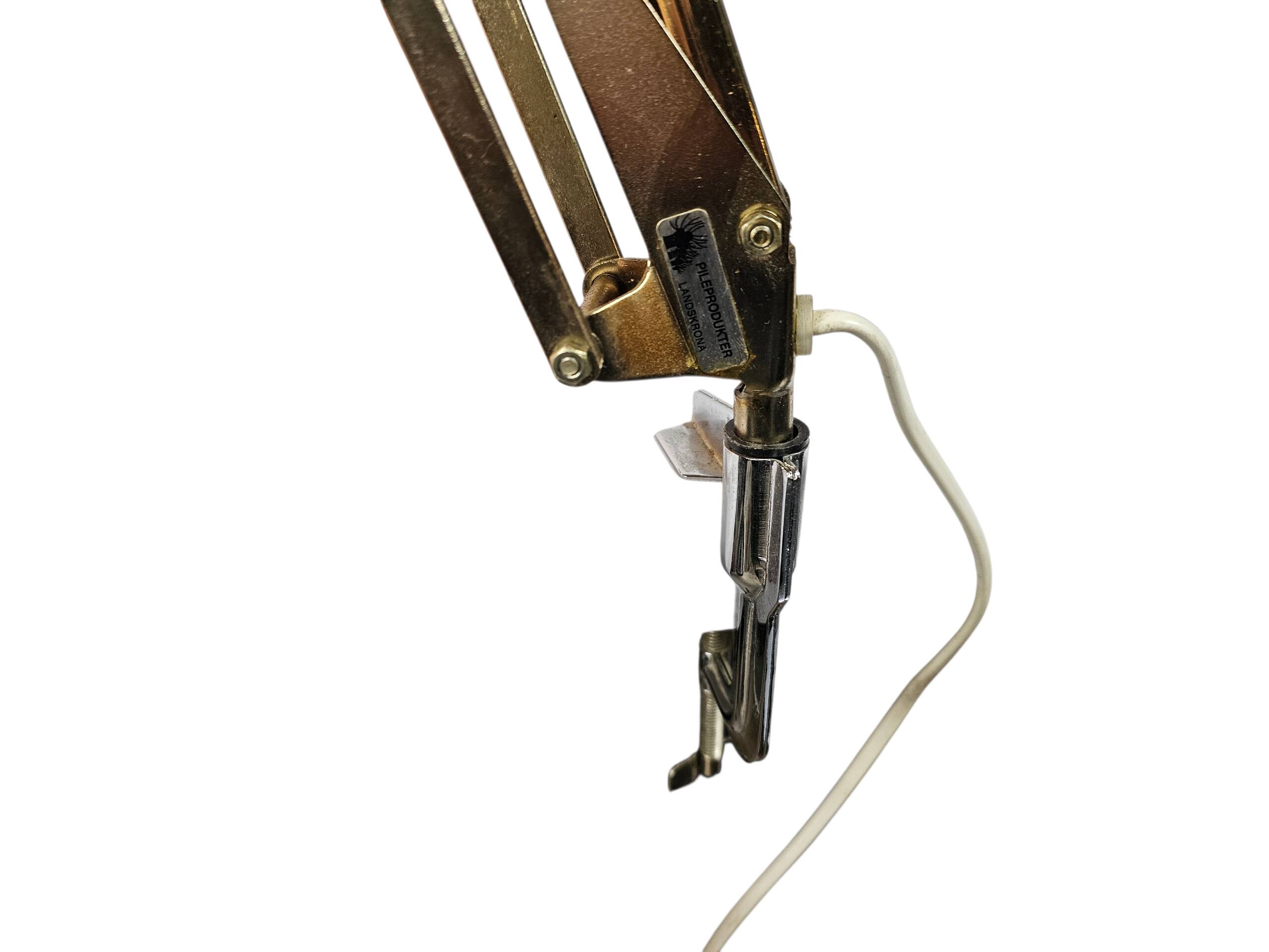 Lampe de bureau Light Landskrona par Pileprodukter, années 1960.