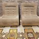 Pair of vintage 70s armchairs