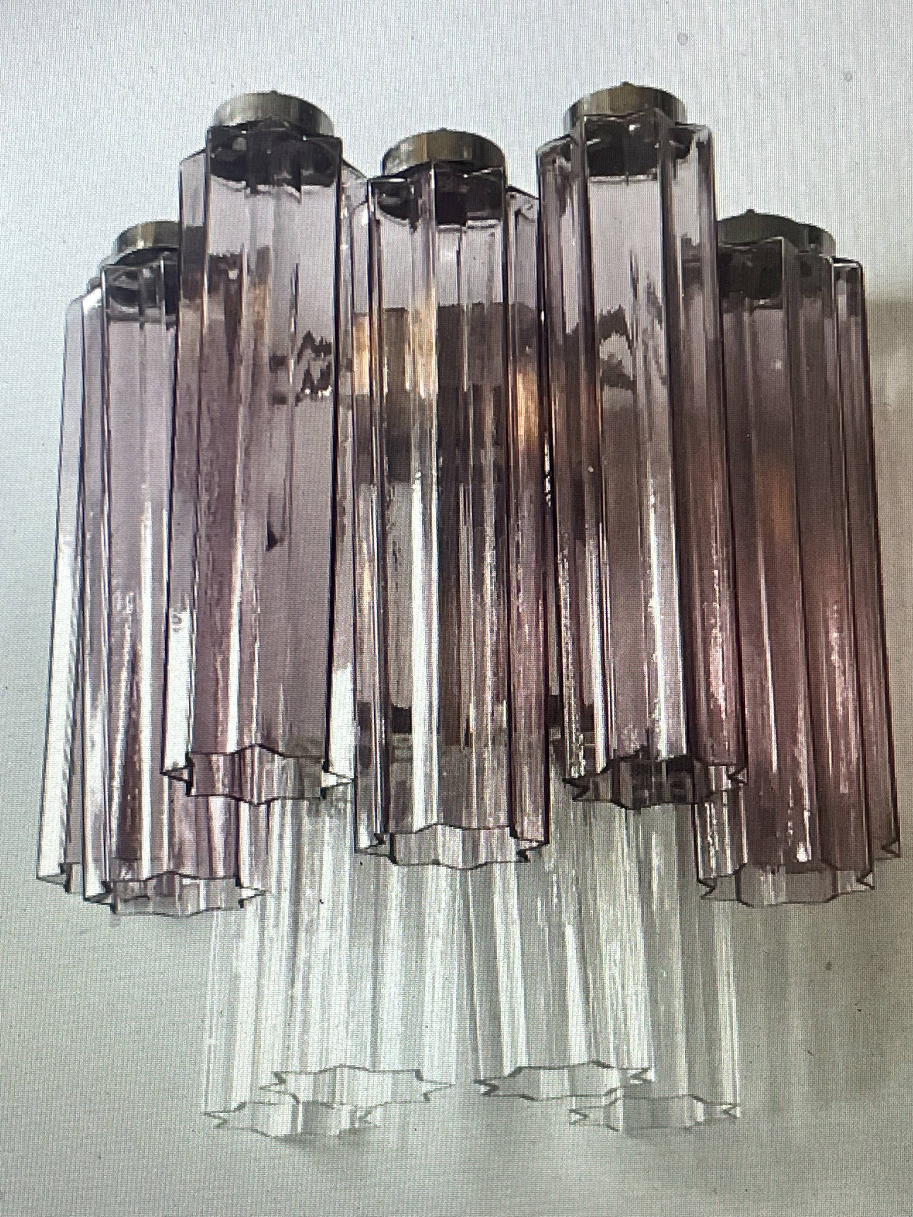 Wall lamp in Murano glass