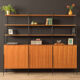 Wall shelving from the 1960