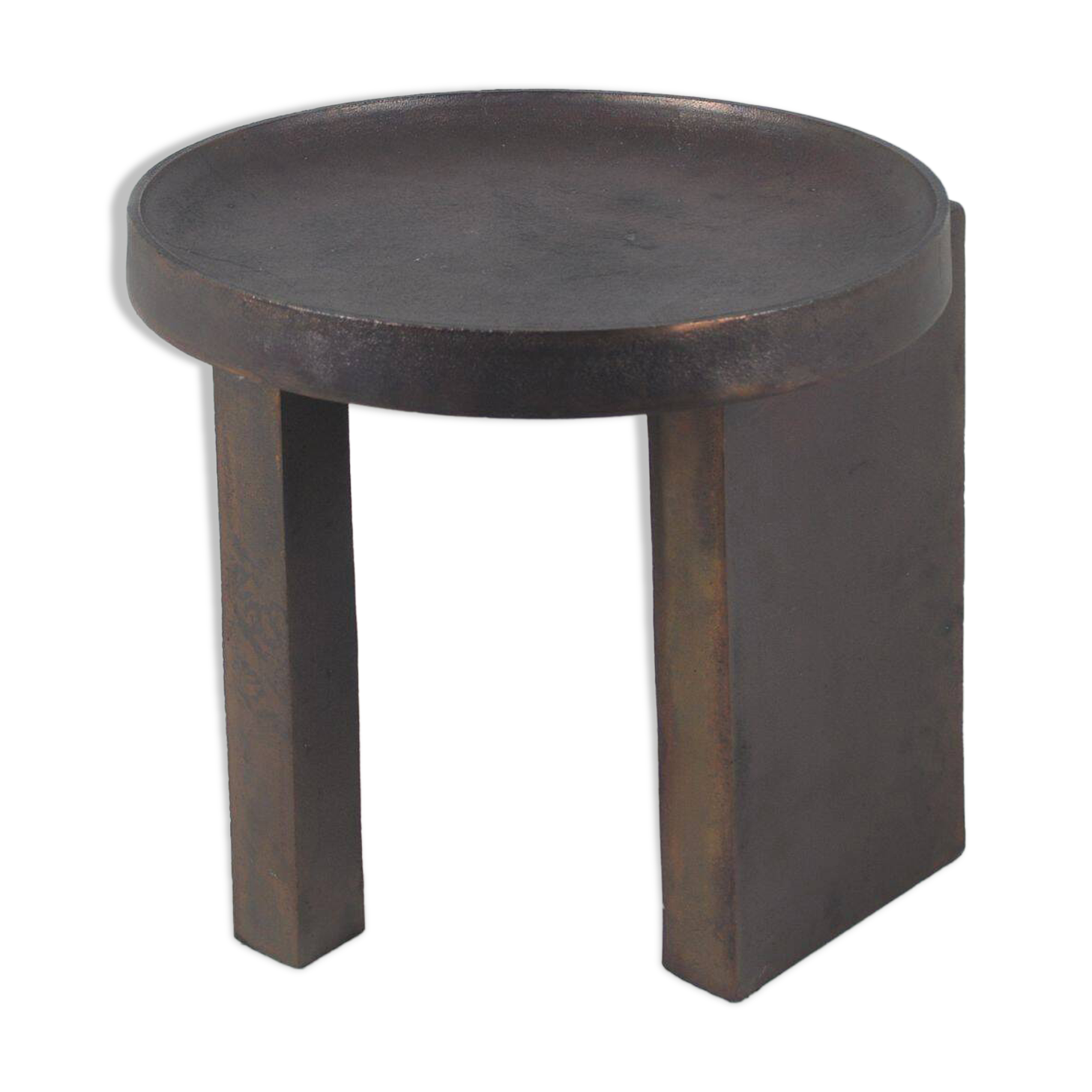 Danish metal side table designed by Nicolaj Nøddesbo & Tommy Hyldahl, 2019