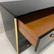 Black lacquered chest of drawers