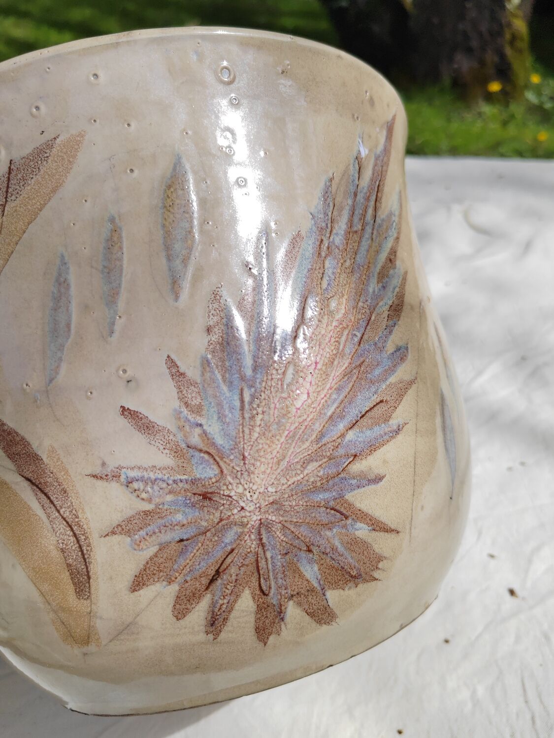 Vallauris pot cover 60s