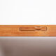 Large extendable dining table, 320 cm, in oak, Guillerme and Chambron.