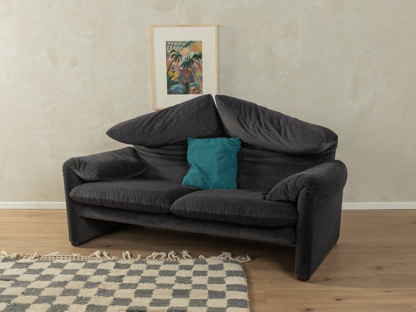 "675 MARALUNGA" sofa, Vico Magistretti, Cassina