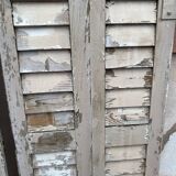 Louvered folding shutter