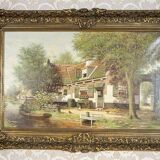 H. Veeninga, Landscape, Early 20th Century, Oil Painting on Canvas