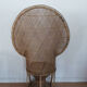 Fauteuil Emmanuelle en osier vintage