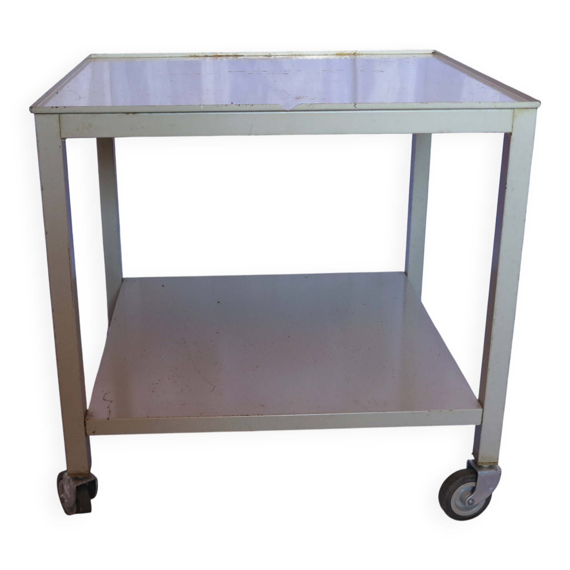 desserte roulante basse d'atelier