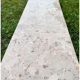 Marble radiator shelf