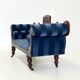Antique Victorian chaise longue / méridienne