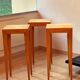 Set of 3 Pedestals and Console Table by Jacques Grange, France, 1973