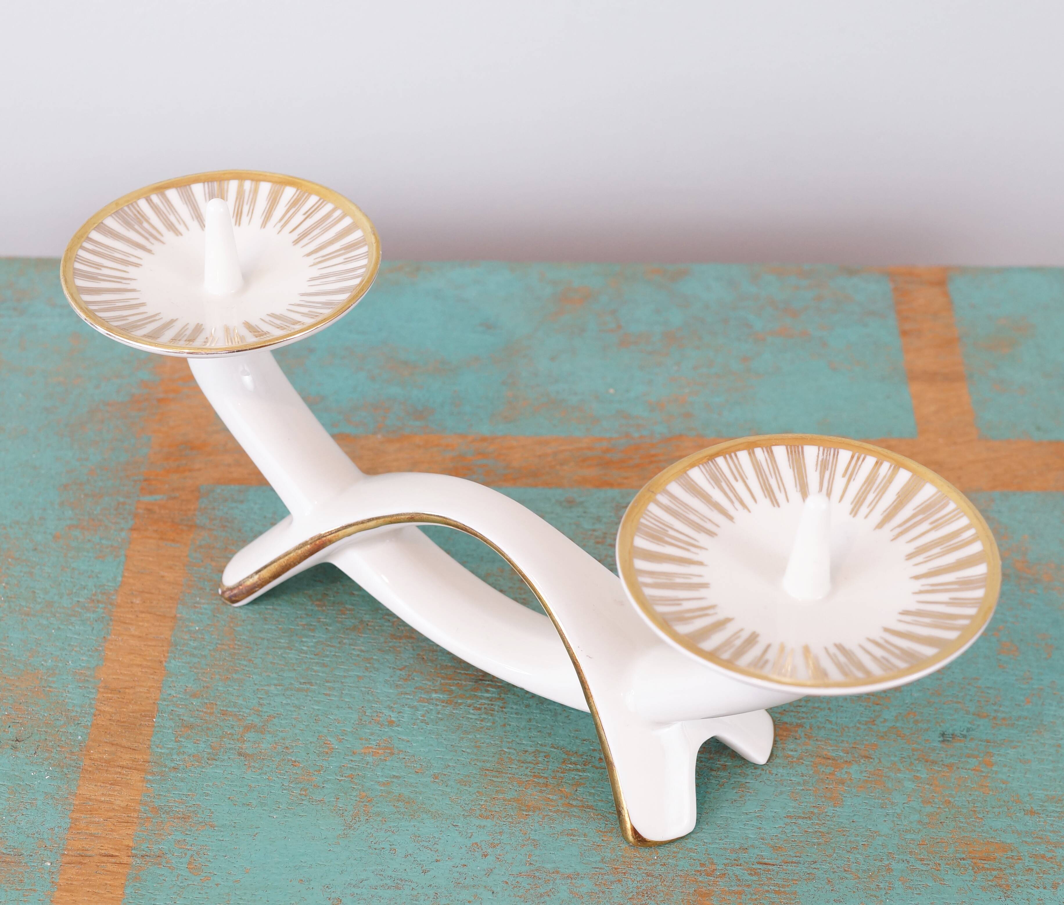 Alka Kunst Bavaria candle holder, Germany 1970s