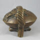 Old chinese bronze teapot