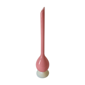 Pink opaline vase