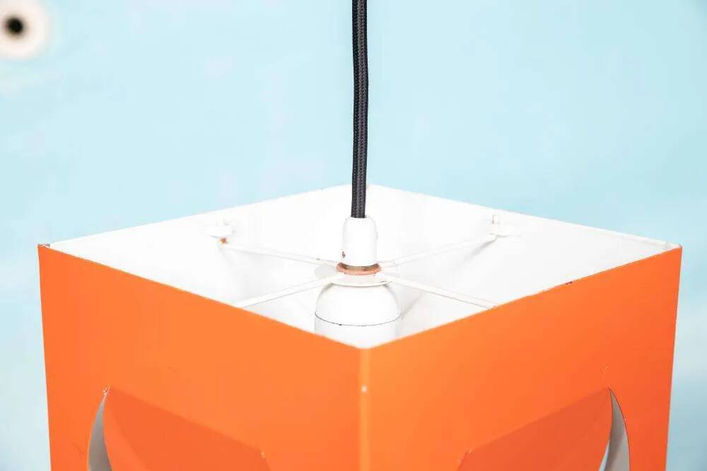 Suspension design Fins of the Space Age, Kubus Stockmann Orno from the 1960s