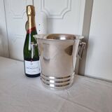 Art Deco silver-plated champagne bucket from Argit Paris, 19th century