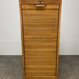Filing cabinet with curtain, by trade