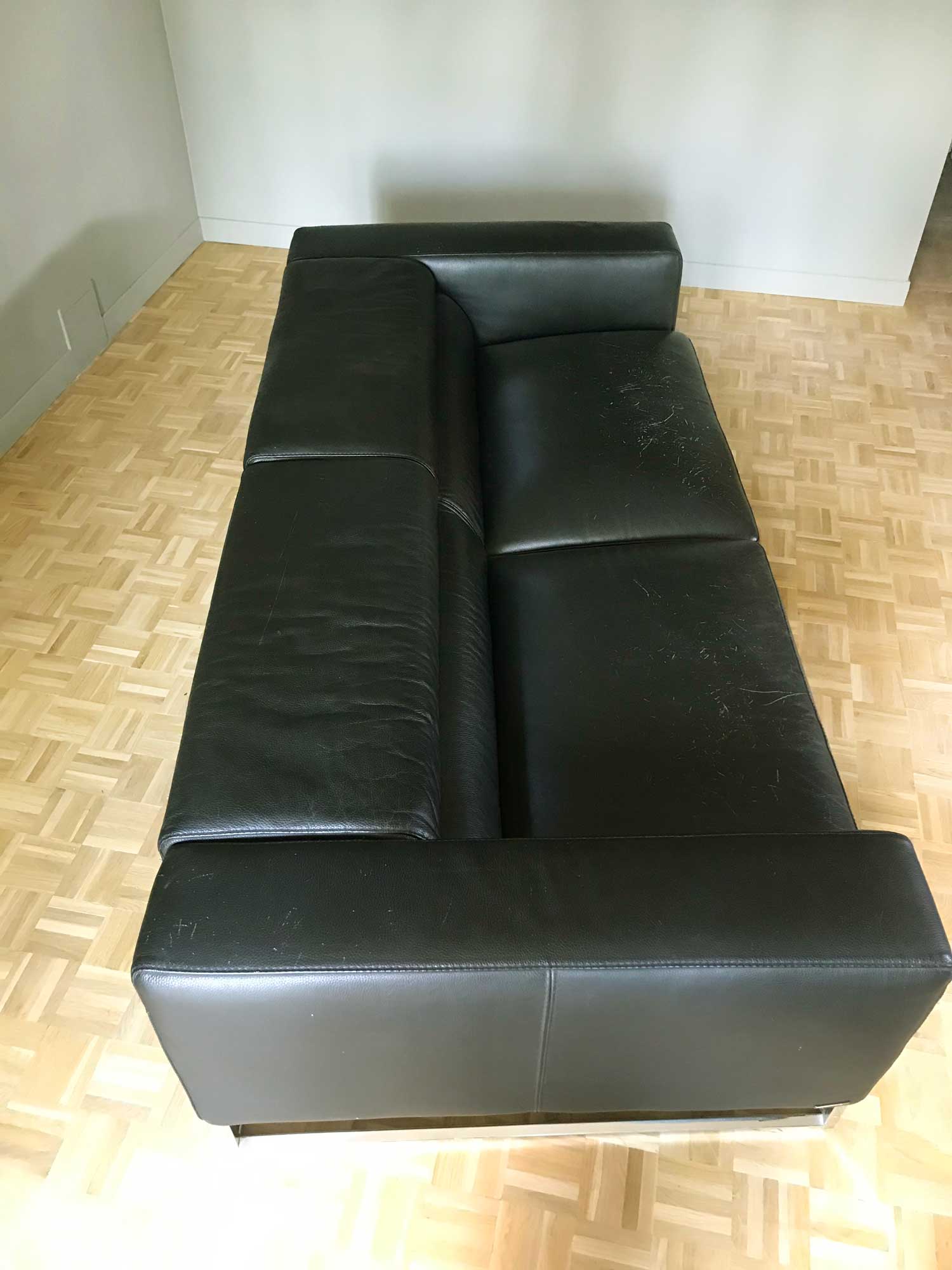 Roche Bobois leather sofa