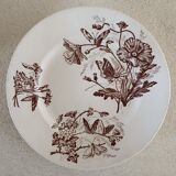 2 plates earth of iron E. Bourgeois and Salins