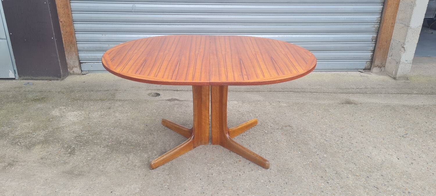 Scandinavian teak table Baumann 1960