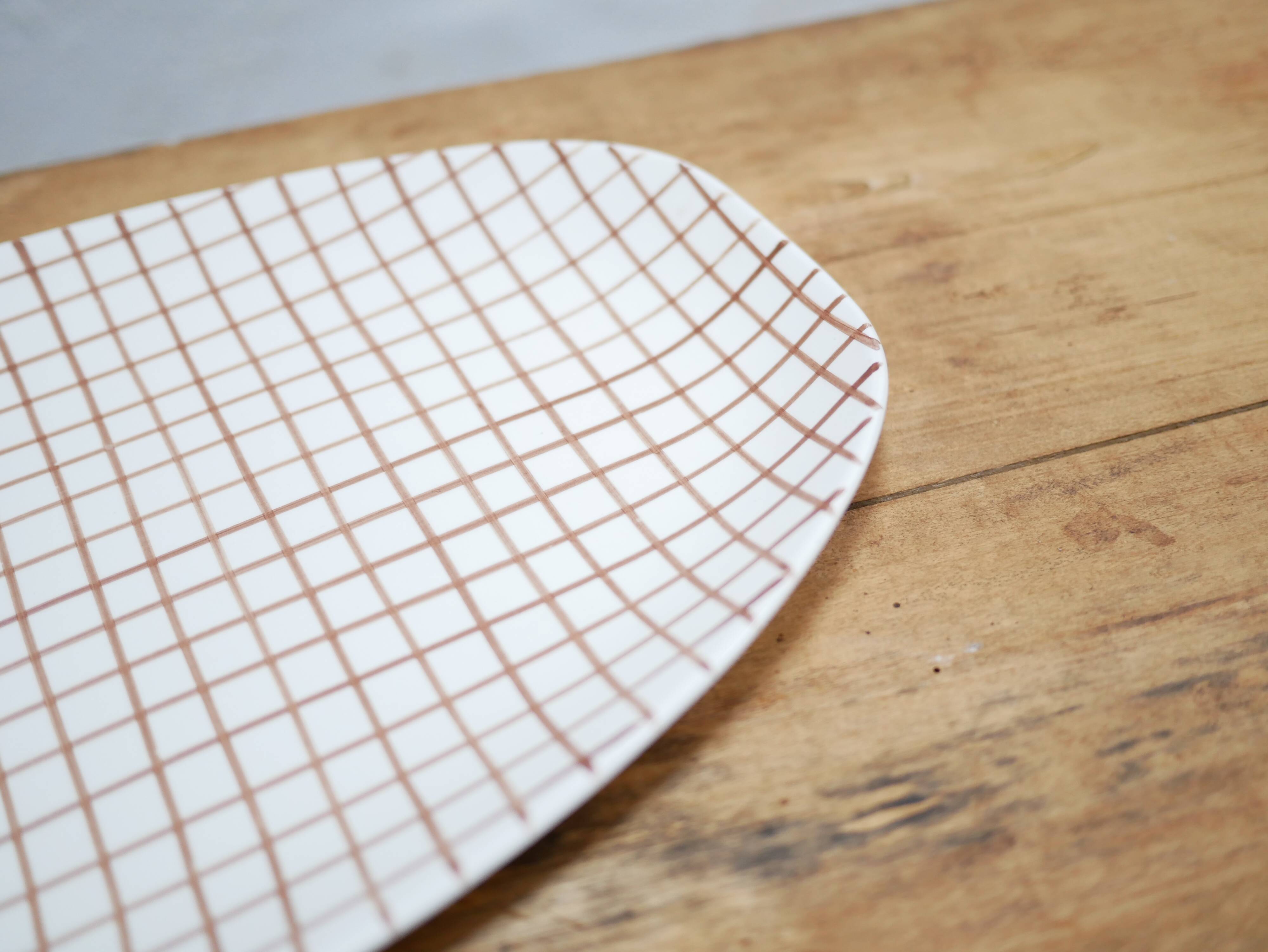 Vintage ceramic dish by the Longchamp manufacture, France