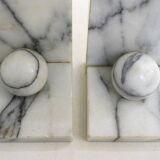 Pair of Marble Bookends