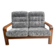 Two seat Danish Sofa by Burchardt Nielsen 1970s