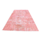Dusty Pink Decorative Vintage Rug For Living Room, 210x325 Cm