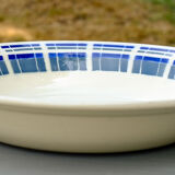 Plat creux faïence badonvillier