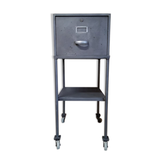 Industrial storage furniture on wheels