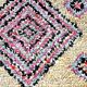 Vintage Moroccan Berber Boucherouite rug 345 x 128 cm (very good condition)