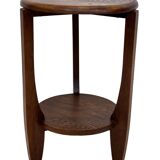 Art Deco Side Table Plant Table Oak 1950s Design