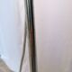 Vintage 1970s Mushroom Floor Lamp: Chrome & White Plastic, Retro Lighting