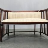 Josef Hoffmann Attributed Beech Sofa, Vienna Secession, 1920s
