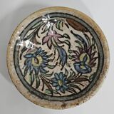 Early 20th century Persian Qajar dynasty pottery vases / bowl / bottle / 1900s