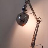 Articulated industrial style desk lamp