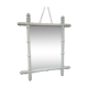 Mioir bambou en bois 43x51cm