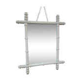 Mioir bambou en bois 43x51cm