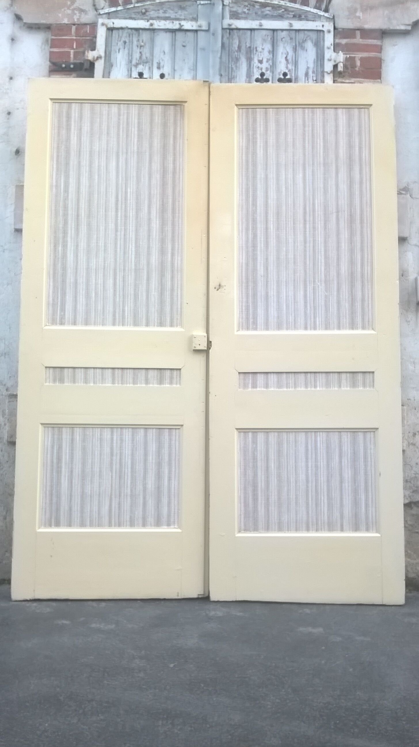 Old Haussmann double doors