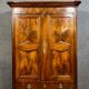 Important burgundy cabinet louis philippe period in walnut around 1830