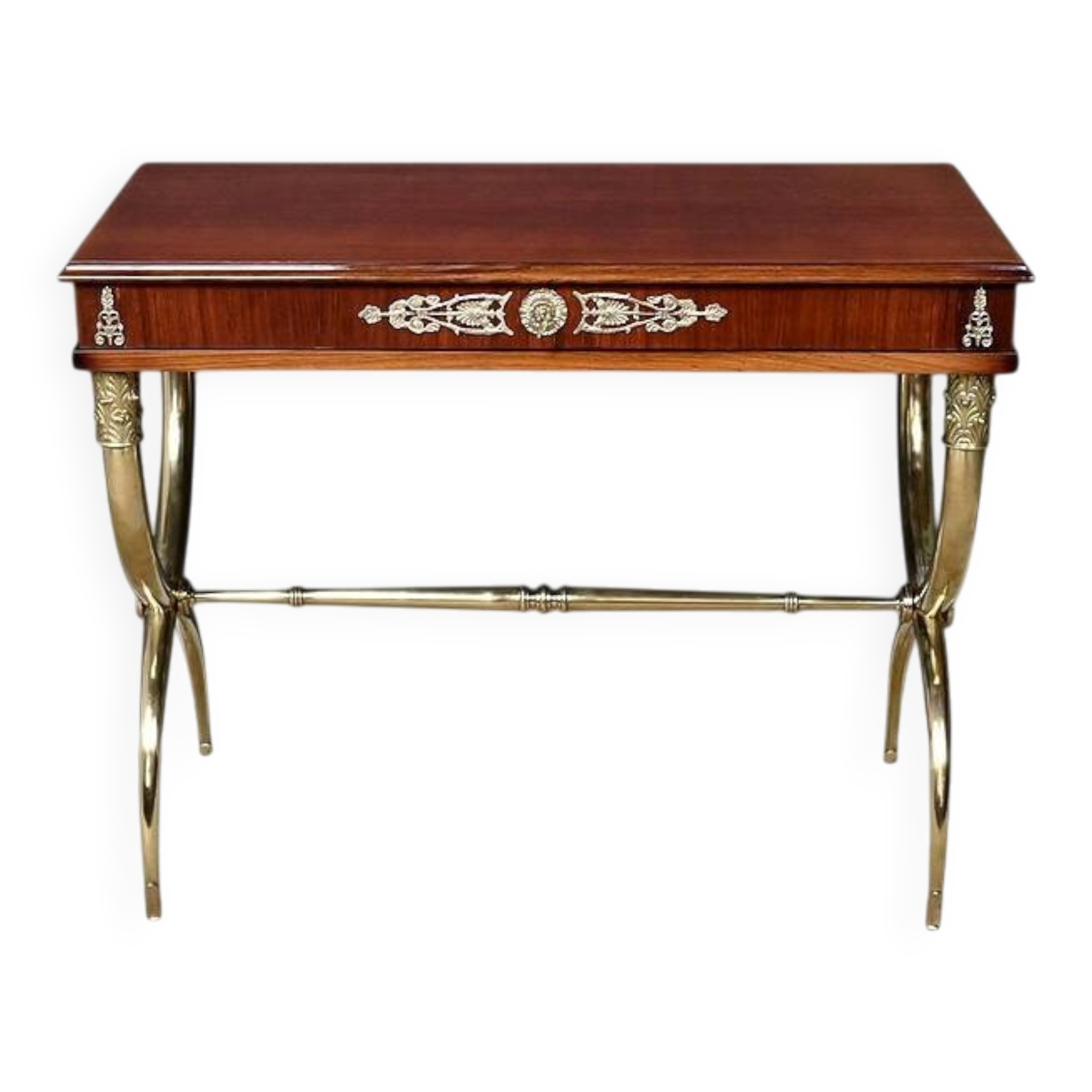 Console en placage d’acajou, style Empire – 1re partie XXe