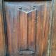 Oak chest with towel pleats