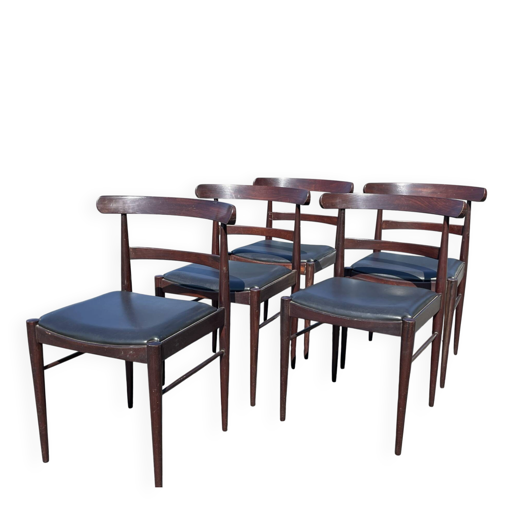 5 Scandinavian chairs from the 1960s