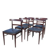 5 Chaises scandinaves années 60