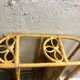 Vintage shelf in rattan