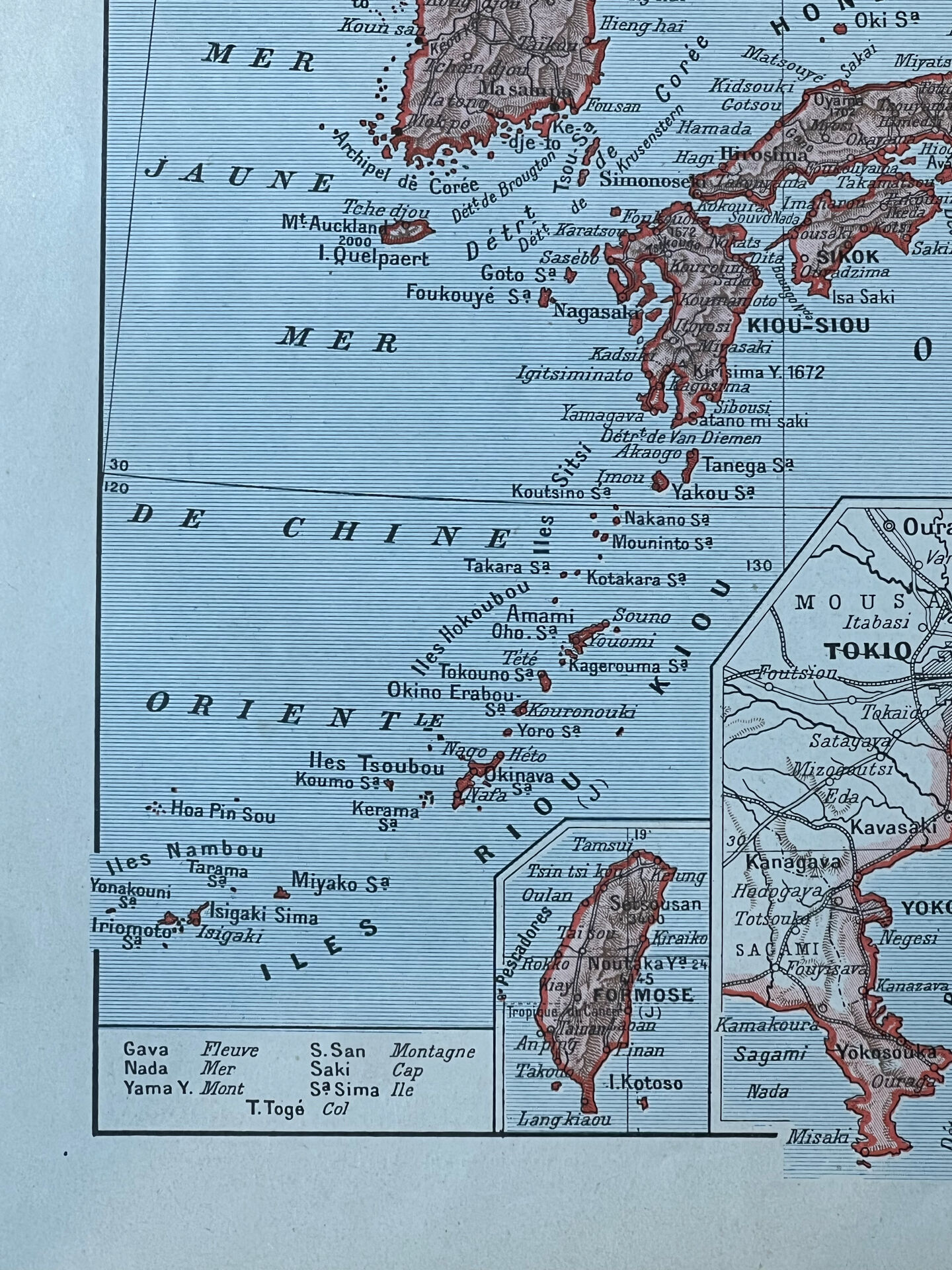 Carte Japon - 20x29cm